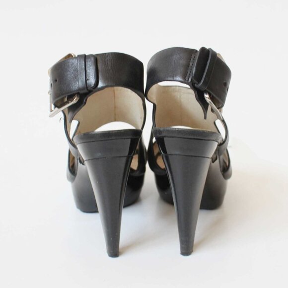 Michael Kors Carla Leather Platform Sandal - Picture 7 of 10